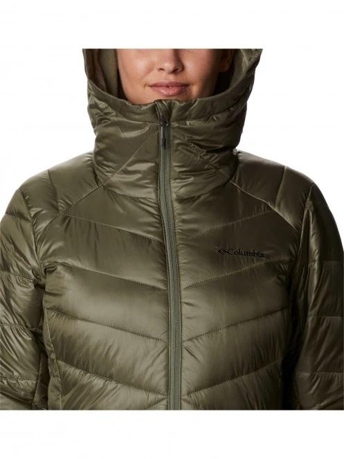 Columbia Joy Peak Mid Jacket női télikabát zöld színben 7