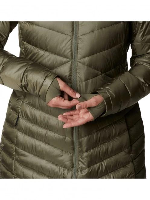 Columbia Joy Peak Mid Jacket női télikabát zöld színben 8