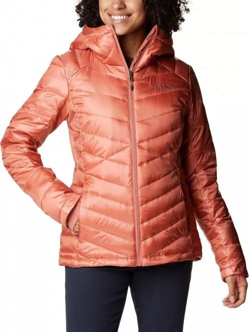 Columbia Joy Peak Hooded Jacket női télikabát piros színben 2