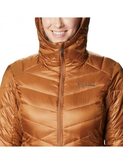 Columbia Joy Peak Hooded Jacket női télikabát barna színben 7