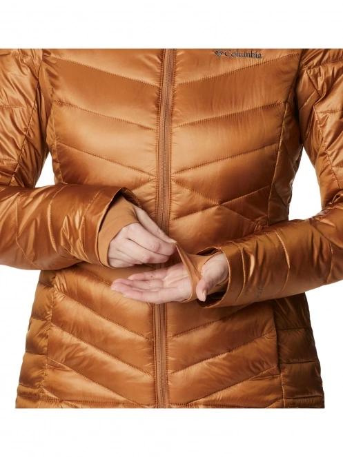 Columbia Joy Peak Hooded Jacket női télikabát barna színben 8