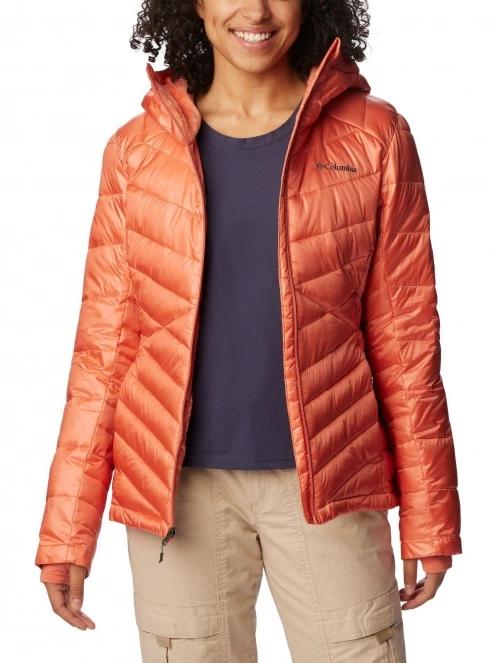 Columbia Joy Peak Hooded Jacket női télikabát rózsaszín színben 5