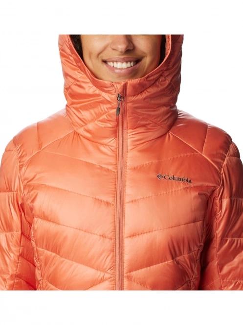 Columbia Joy Peak Hooded Jacket női télikabát rózsaszín színben 7