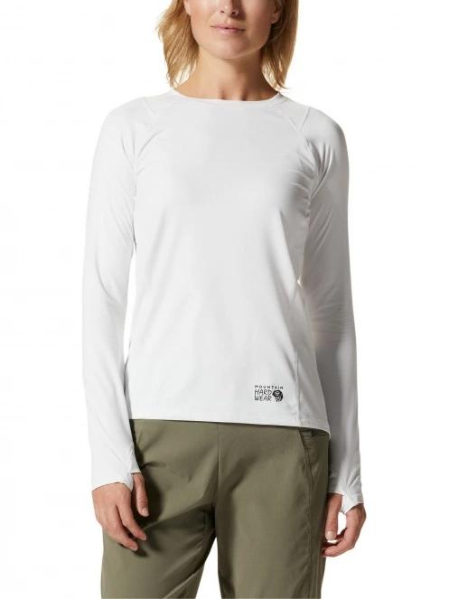 Mountain Hardwear Crater Lake Long Sleeve női hosszú ujjú póló szürke színben 2