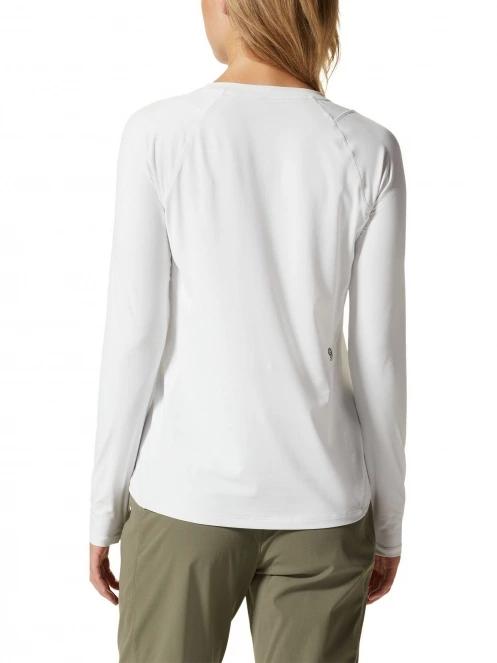 Mountain Hardwear Crater Lake Long Sleeve női hosszú ujjú póló szürke színben 4