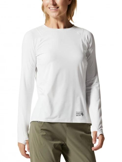 Mountain Hardwear Crater Lake Long Sleeve női hosszú ujjú póló szürke színben 5