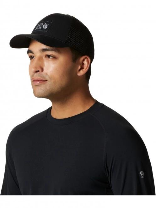Mountain Hardwear MHW Logo Trucker Hat férfi baseball sapka fekete színben 5