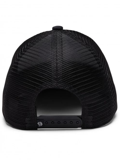 Mountain Hardwear MHW Logo Trucker Hat baseball sapka fekete színben 4
