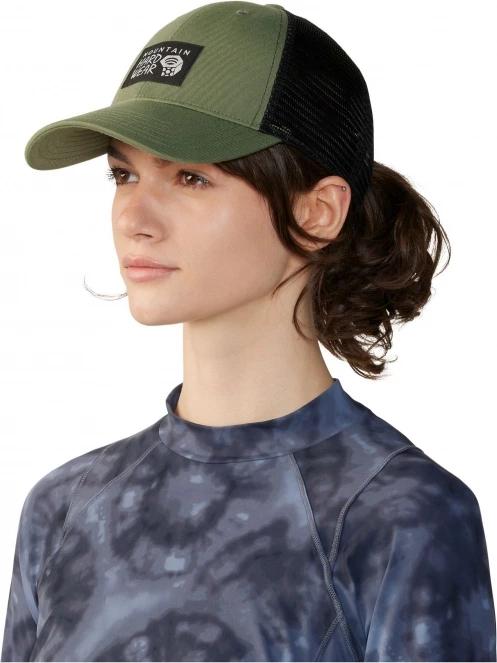 Mountain Hardwear MHW Logo Trucker Hat baseball sapka zöld színben 6