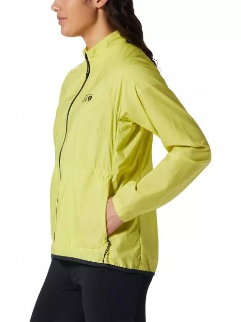 Mountain Hardwear Kor AirShell Full Zip Jacket női széldzseki zöld színben 4