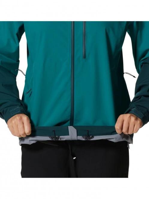 Mountain Hardwear Stretch Ozonic Jacket női túrakabát kék színben 8