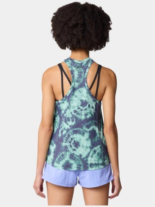 Mountain Hardwear Crater Lake Tank női rövid ujjú sport póló kék színben 4