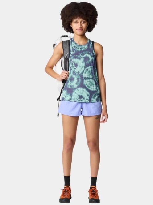 Mountain Hardwear Crater Lake Tank női rövid ujjú sport póló kék színben 5