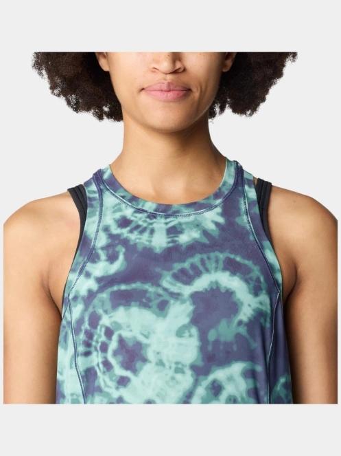 Mountain Hardwear Crater Lake Tank női rövid ujjú sport póló kék színben 6