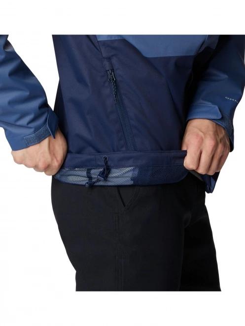 Columbia Hikebound Jacket férfi esőkabát kék színben 8