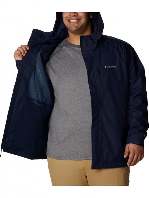 Columbia Hikebound Jacket férfi esőkabát kék színben 6