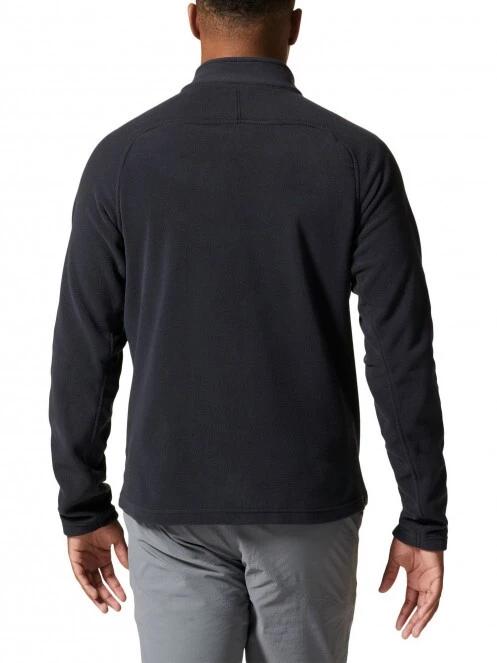 Mountain Hardwear Polartec Microfleece Full Zip férfi polár pulóver fekete színben 4