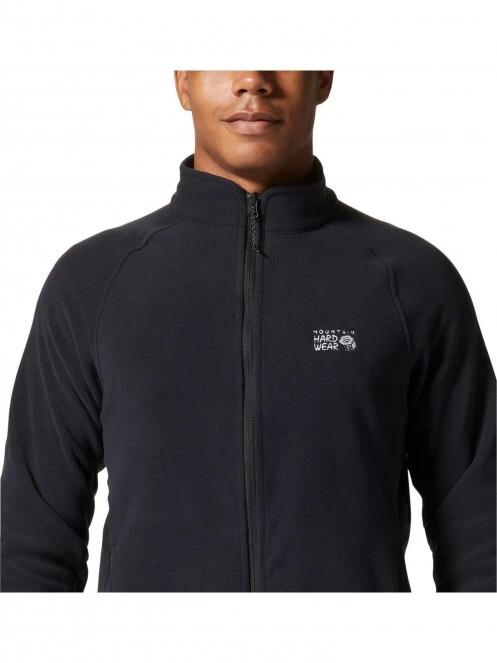 Mountain Hardwear Polartec Microfleece Full Zip férfi polár pulóver fekete színben 5