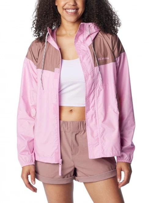 Columbia Flash Challenger Windbreaker női széldzseki rózsaszín színben 5