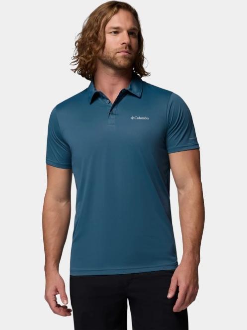 Columbia Columbia Hike Polo férfi galléros sport póló zöld színben 2