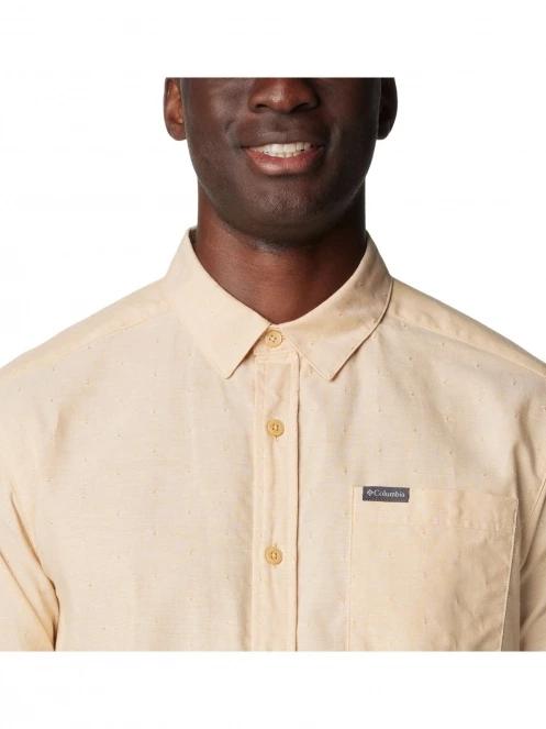 Columbia Rapid Rivers Novelty Short Sleeve Shirt férfi rövid ujjú ing homok színben 6