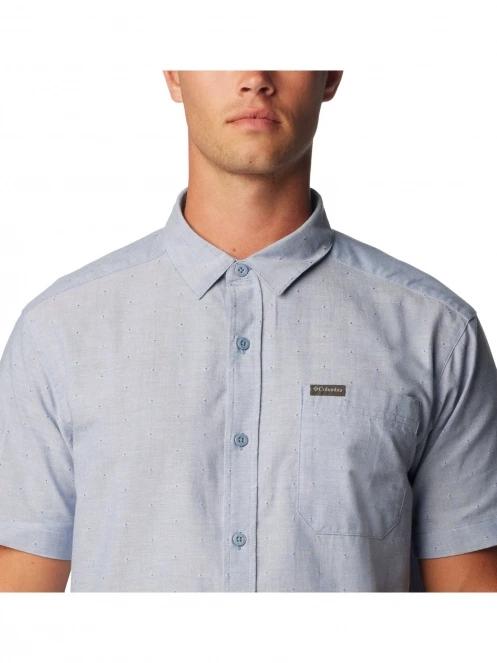 Columbia Rapid Rivers Novelty Short Sleeve Shirt férfi rövid ujjú ing kék színben 6