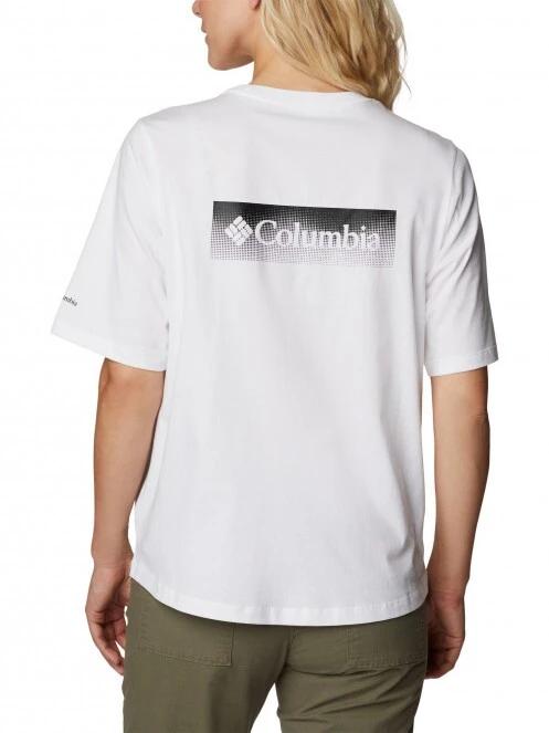 Columbia North Cascades Relaxed Tee női rövid ujjú póló fehér színben 4