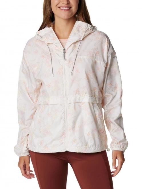 Columbia Alpine Chill Windbreaker női széldzseki fehér színben 2