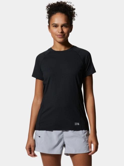 Mountain Hardwear Crater Lake Short Sleeve női rövid ujjú sport póló fekete színben 2