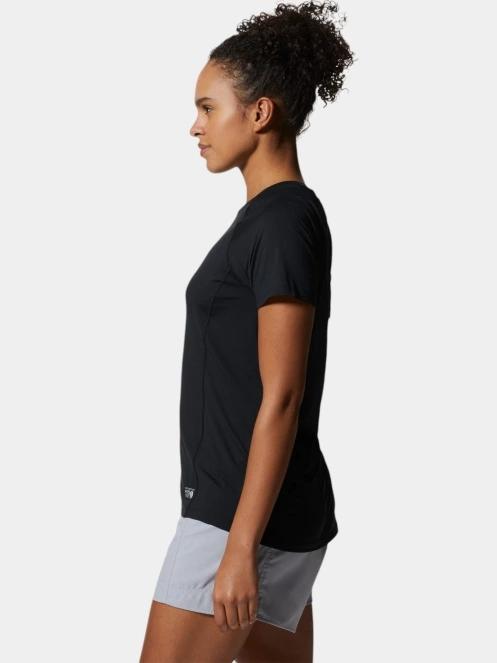 Mountain Hardwear Crater Lake Short Sleeve női rövid ujjú sport póló fekete színben 3