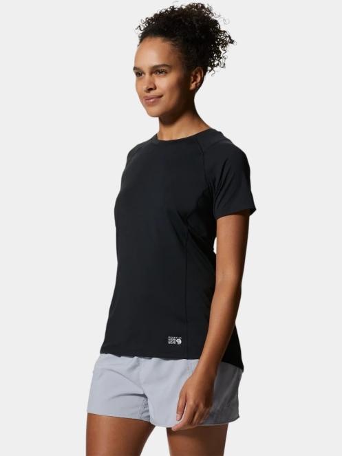Mountain Hardwear Crater Lake Short Sleeve női rövid ujjú sport póló fekete színben 5