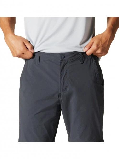 Mountain Hardwear Basin Trek Convertible Pant férfi túranadrág fekete színben 5