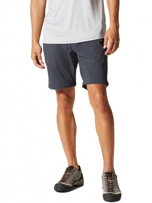 Mountain Hardwear Basin Trek Convertible Pant férfi túranadrág fekete színben 8