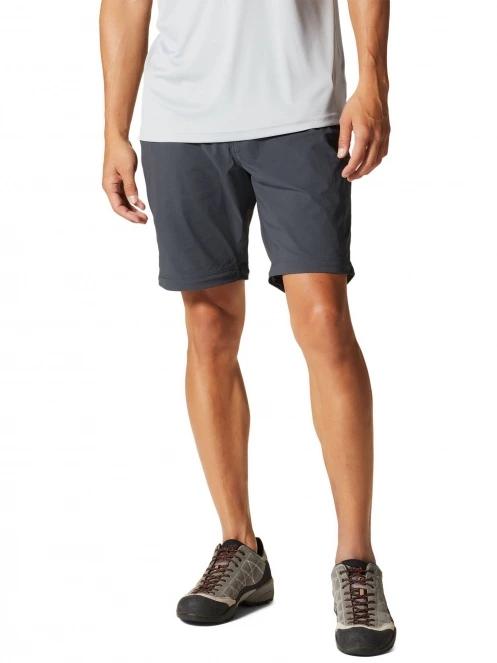 Mountain Hardwear Basin Trek Convertible Pant férfi túranadrág fekete színben 5