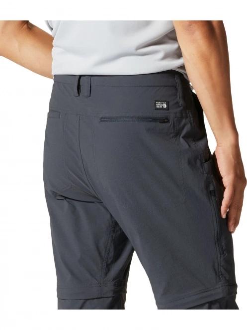 Mountain Hardwear Basin Trek Convertible Pant férfi túranadrág fekete színben 8