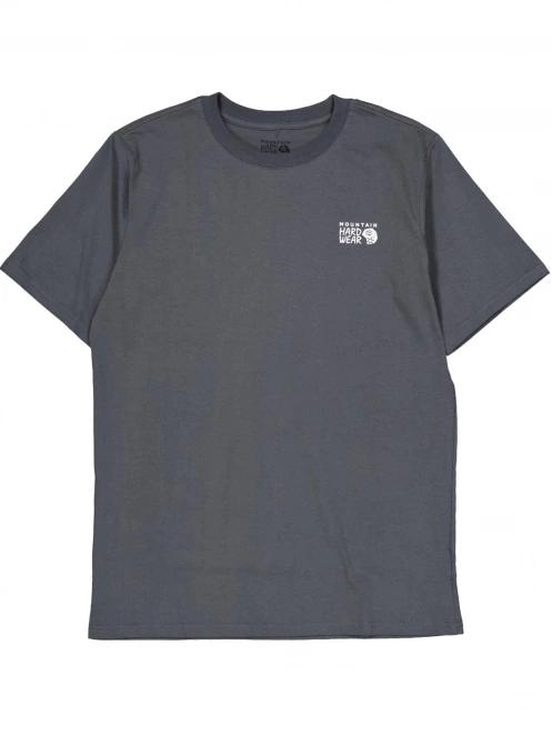 Mountain Hardwear Box Logo Short Sleeve férfi rövid ujjú póló szürke színben 2