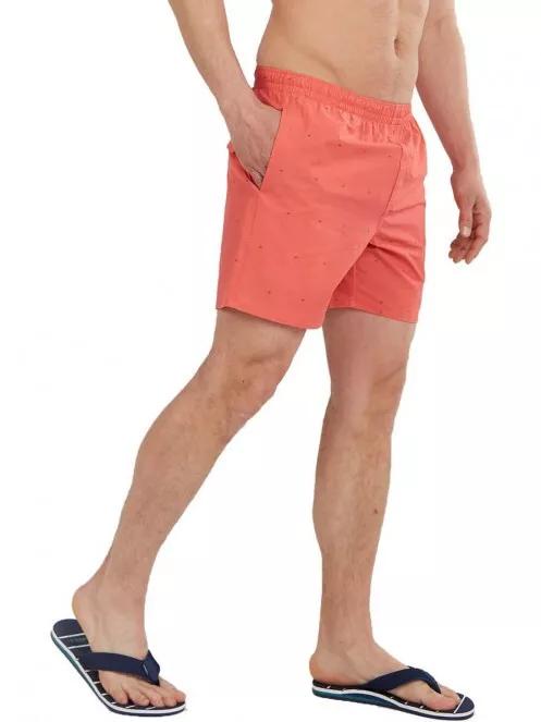 Fundango Bono Print Boardshort férfi fürdőnadrág rózsaszín színben 2