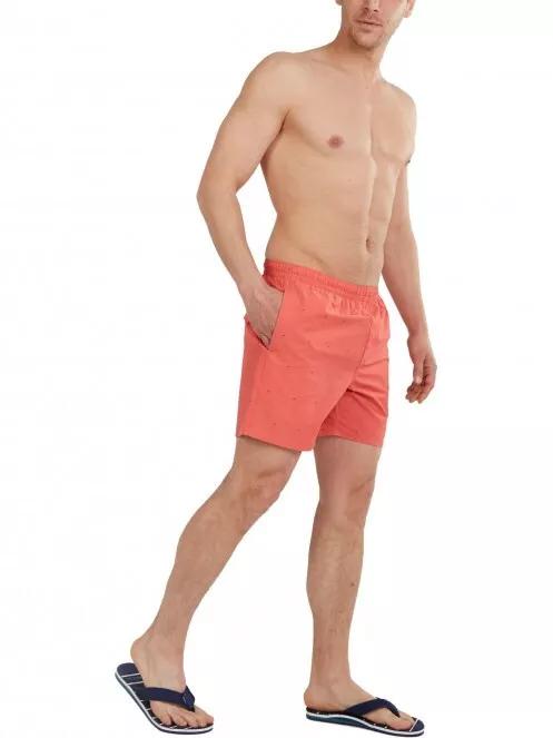 Fundango Bono Print Boardshort férfi fürdőnadrág rózsaszín színben 5