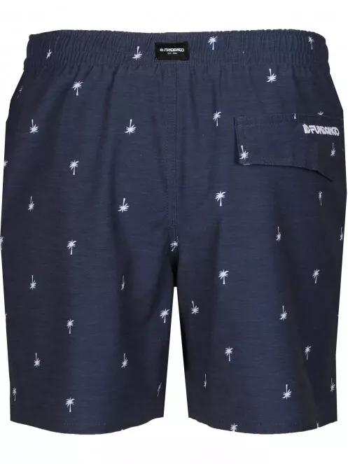 Fundango Bono Print Boardshort férfi fürdőnadrág sötétkék színben 8