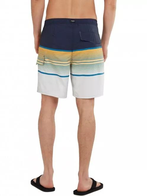Fundango Salimu Boardshort férfi beach short sárga színben 3