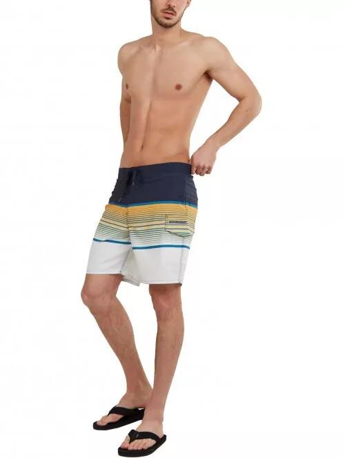 Fundango Salimu Boardshort férfi beach short sárga színben 5