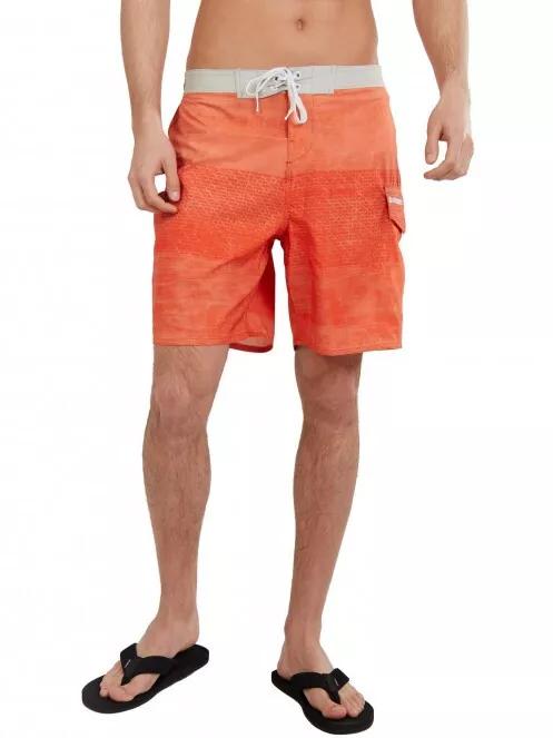 Fundango Navala Boardshort férfi beach short rózsaszín színben 2