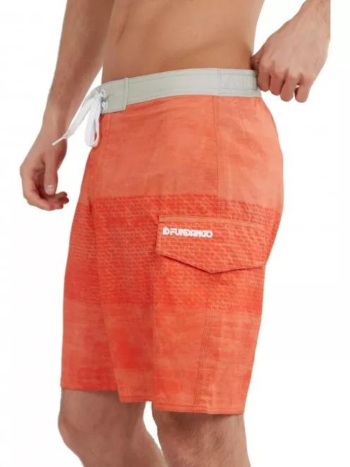 Fundango Navala Boardshort férfi beach short rózsaszín színben 4