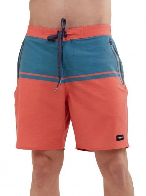 Fundango Morris Boardshort férfi beach short piros színben 2