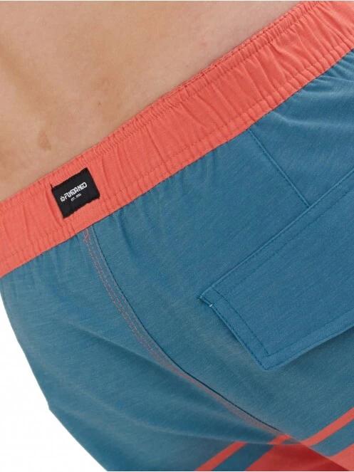 Fundango Morris Boardshort férfi beach short piros színben 6