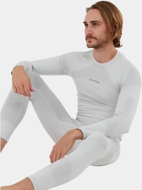 Fundango Seamless Baselayer Set férfi aláöltöző szett homok színben 6