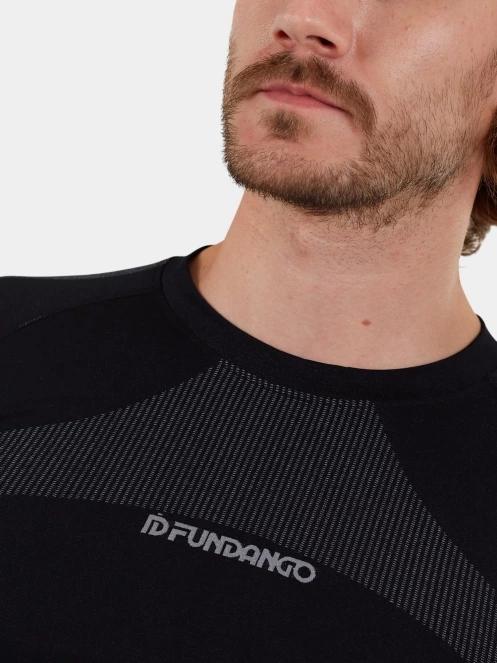 Fundango Seamless Baselayer Set férfi aláöltöző szett fekete színben 4