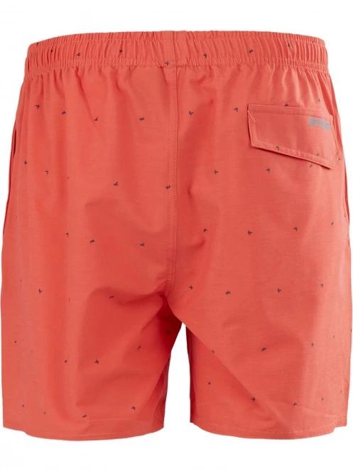 Fundango Bono Print Boardshort férfi boardshort piros színben 8