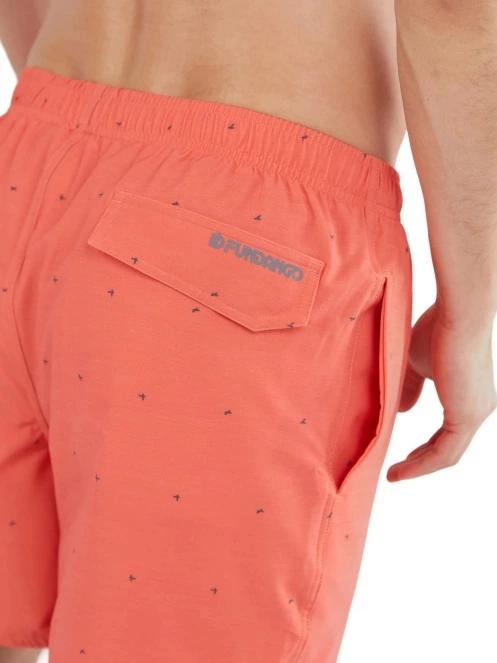 Fundango Bono Print Boardshort férfi boardshort piros színben 6