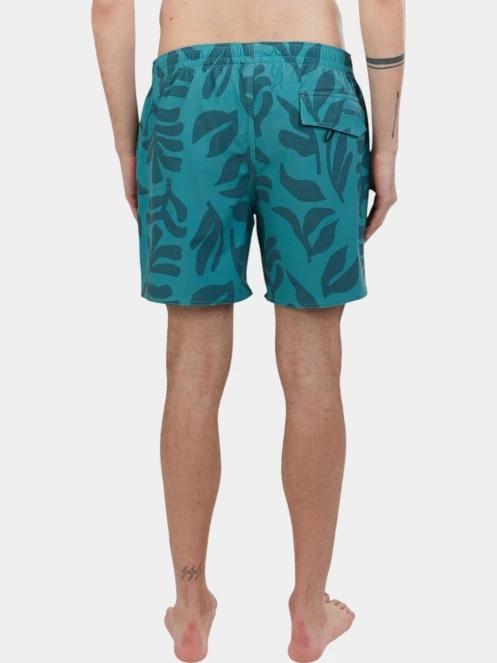 Fundango Bono Print Boardshorts férfi boardshort zöld színben 3